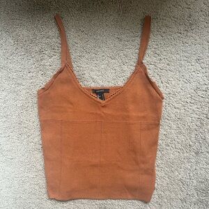 Forever 21 Women's Brown Tank Top🤎